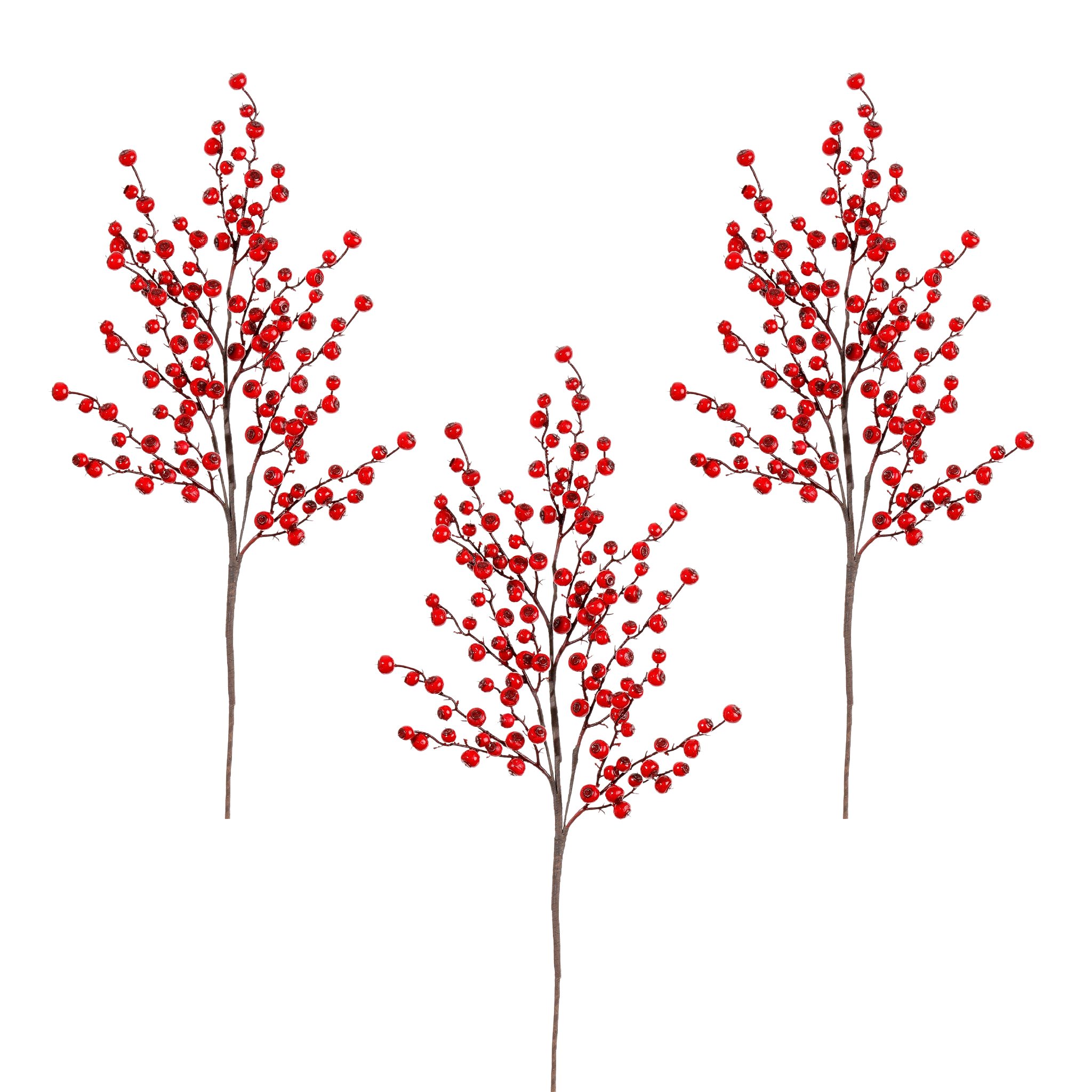 Winward Vineyard Berry Branch 30" (Set of 3)