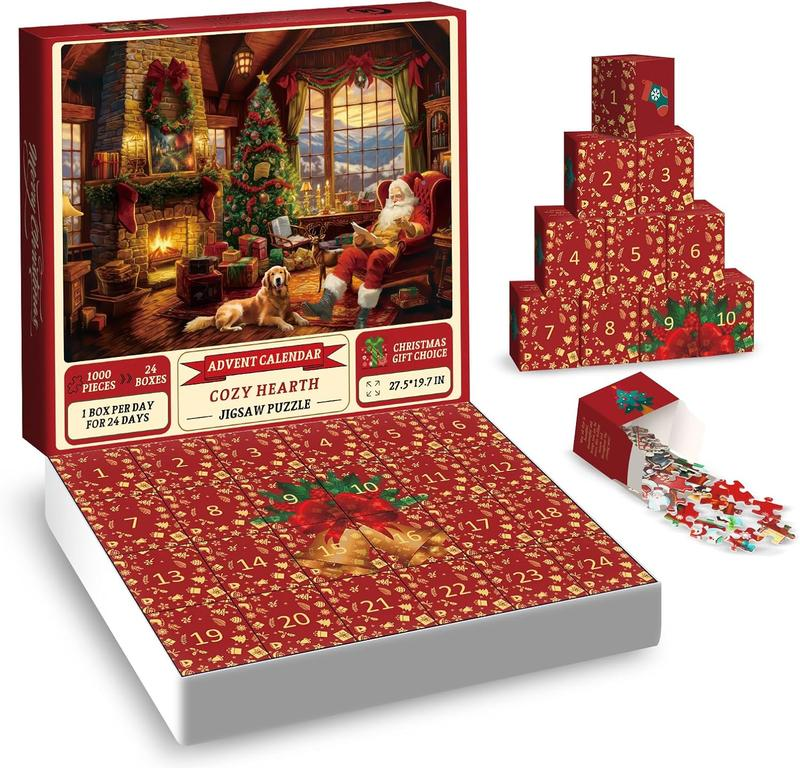 Luxury puzzle advent calendar
