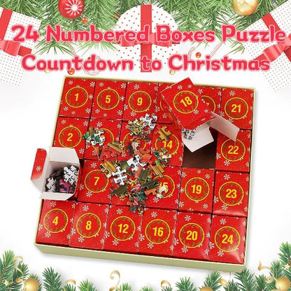 Luxury puzzle advent calendar