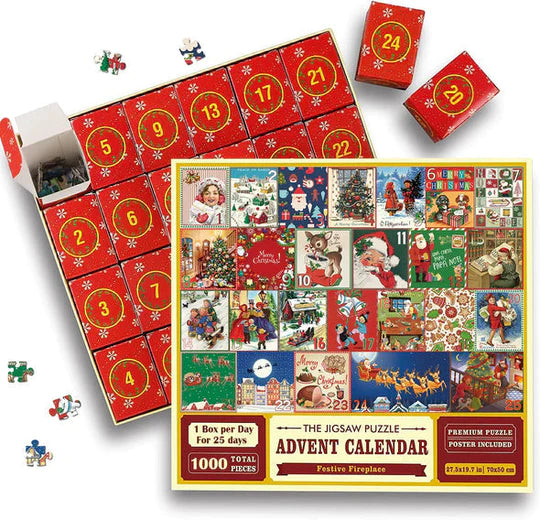 Luxury puzzle advent calendar