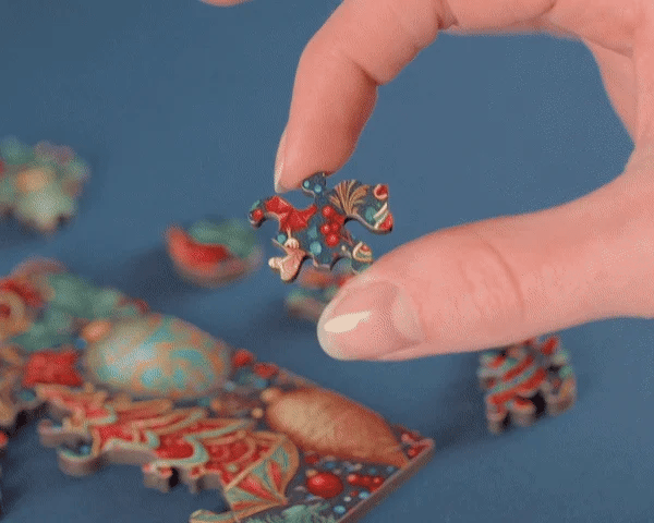 Christmas puzzle advent calendar