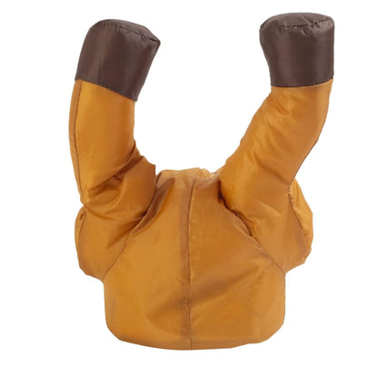 Crashing reindeer and Santa Claus set