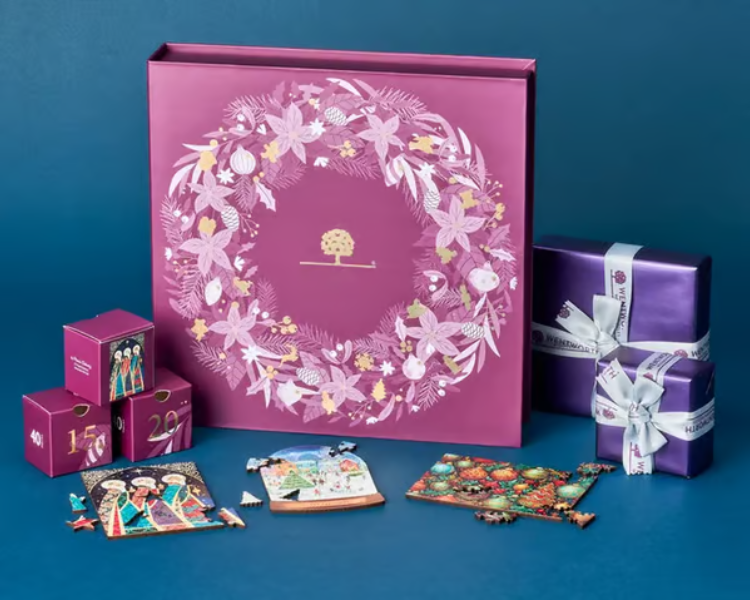 Christmas puzzle advent calendar