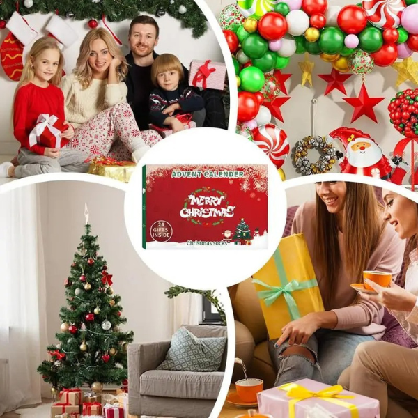 Christmas Socks Advent Calendar