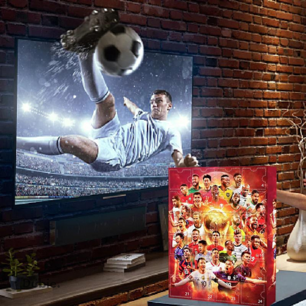 Soccer stars advent calendar