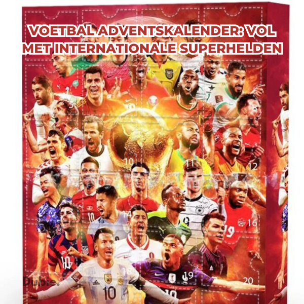 Soccer stars advent calendar