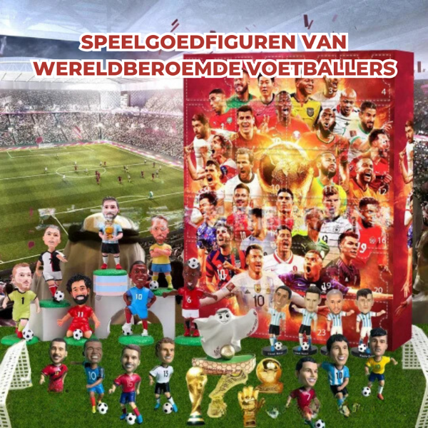 Soccer stars advent calendar