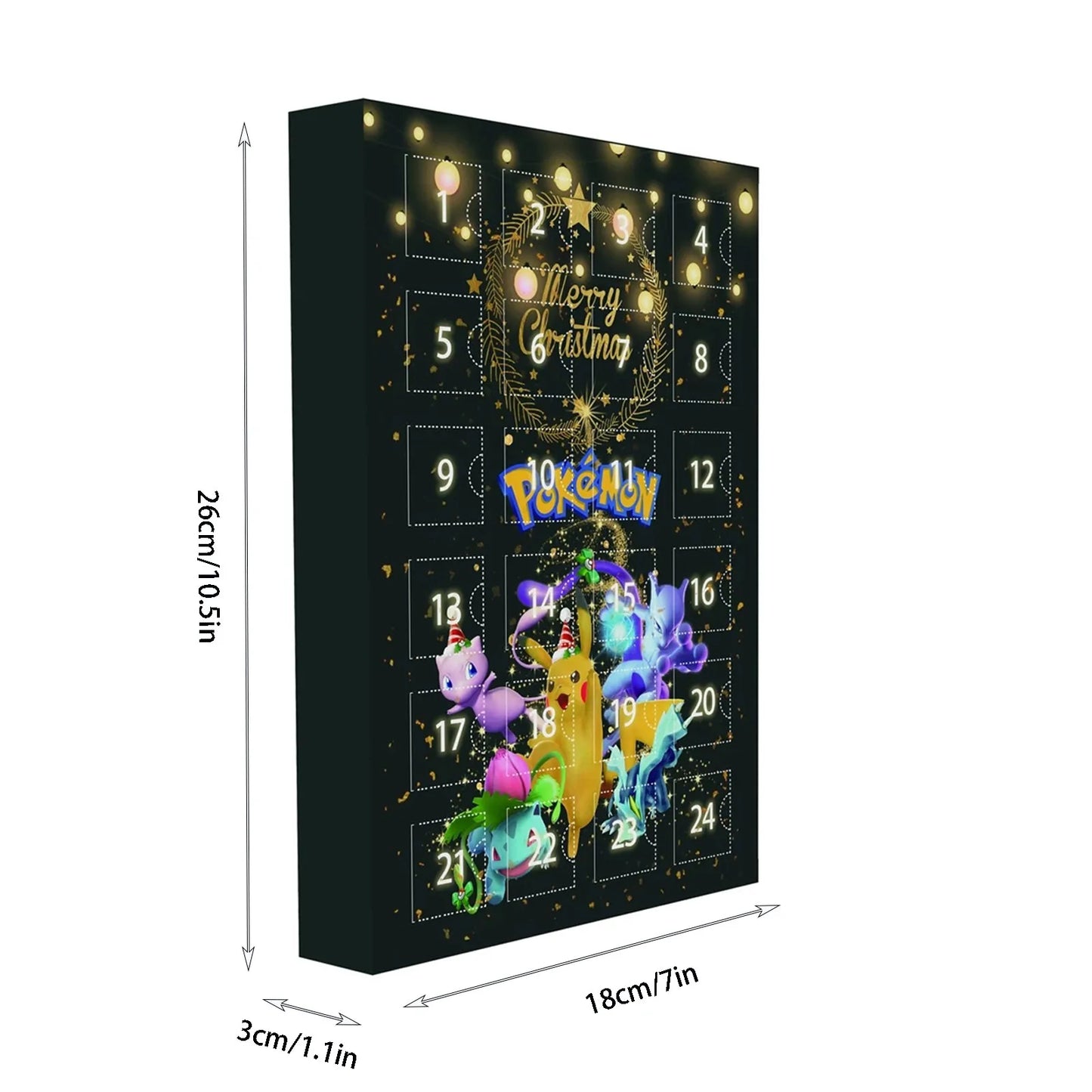 Pokémon advent calendar – Christmas edition