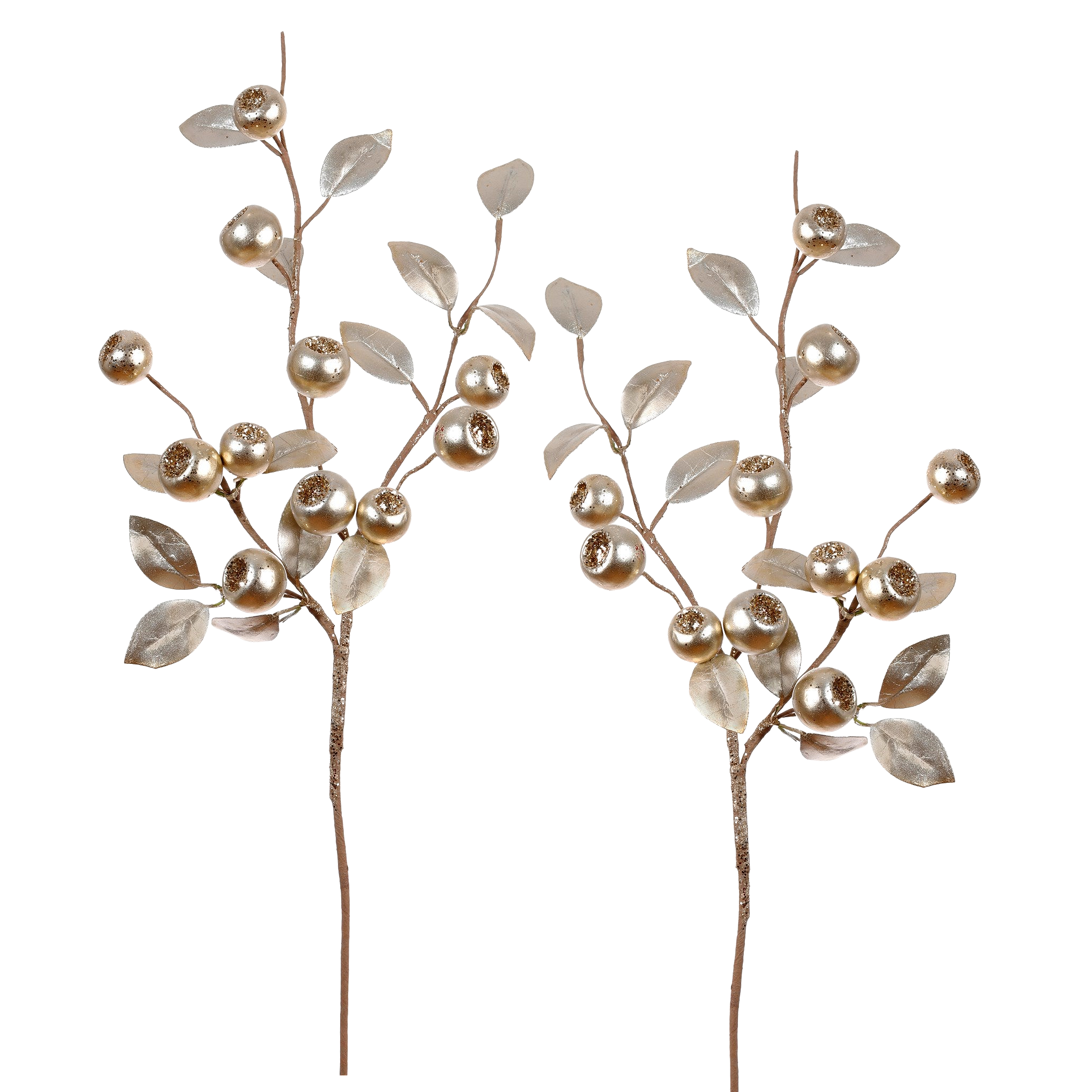 Winward Gold Dynasty Pod Branch 24" (Set of 2)