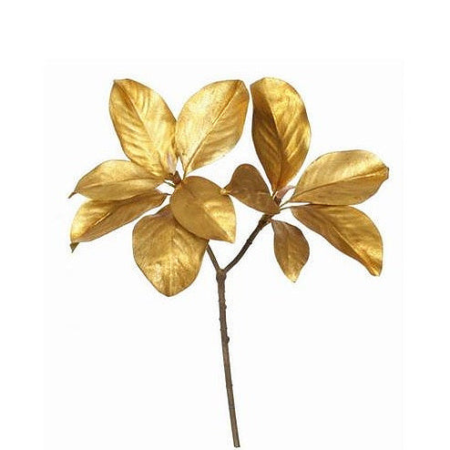 Winward Goldleaf Magnolia Branch 25"