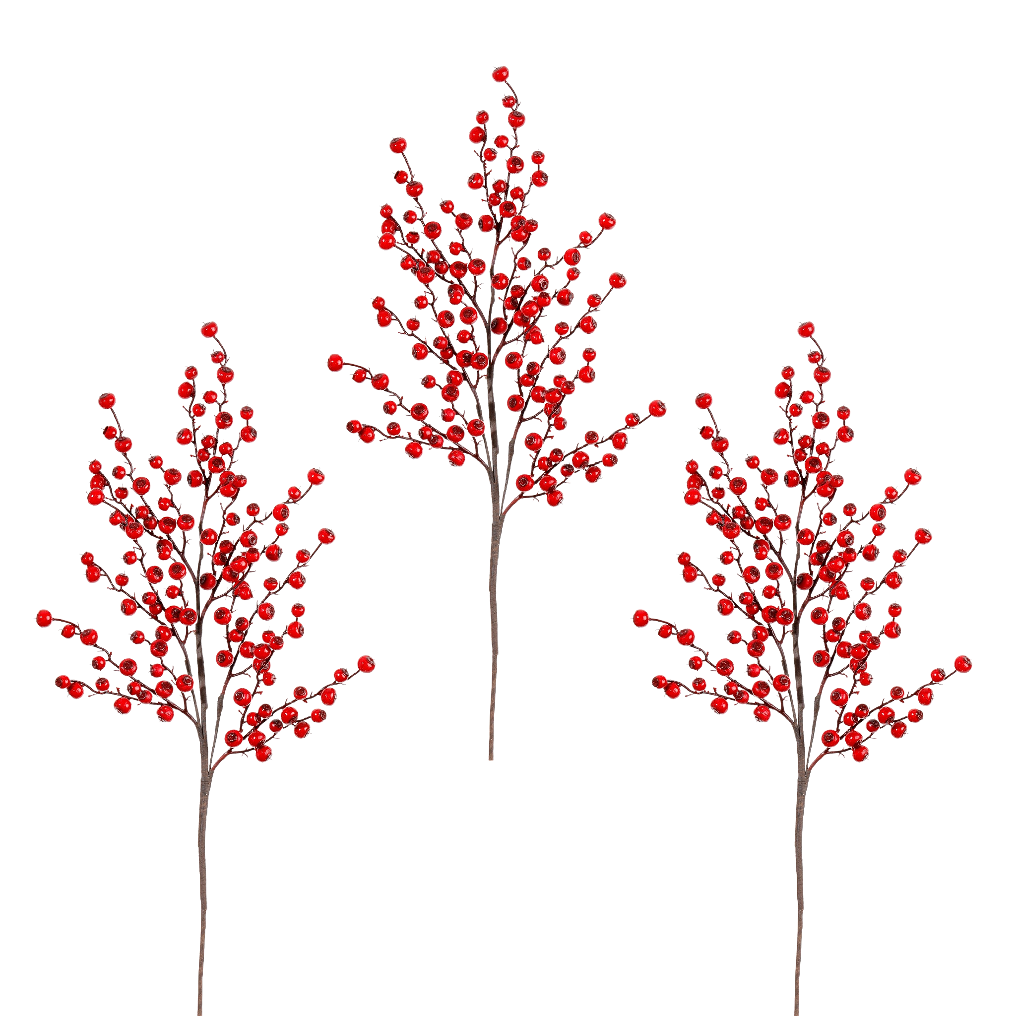 Winward Vineyard Berry Branch 30" (Set of 3)