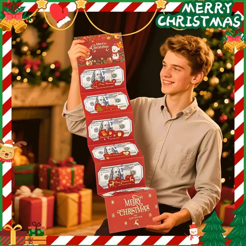 🎅💸Christmas Cash Gift Envelope– A creative way to give cash this Christmas!