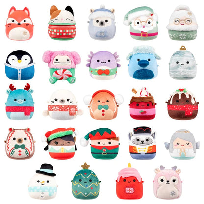 🎄Squishmallows Original 24-Day Micromallows Holiday Plush Advent Calendar🎄